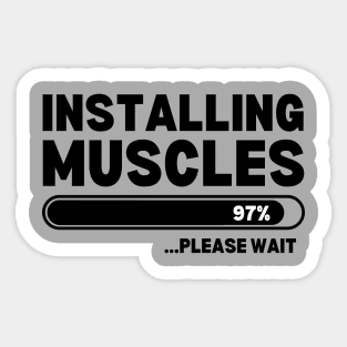 Muscles Sticker